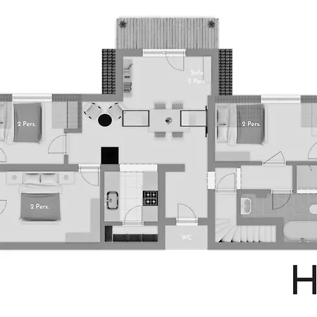 Hov - Boutique-apartments Im Allgaeu - & Design Apartmán Altusried